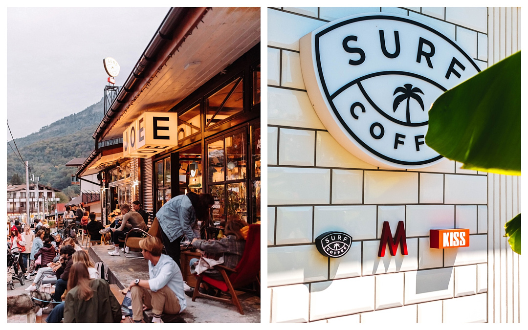Surf Coffee — есть и в Сочи, и в Адлере, но в Красной Поляне это одно из главных мест для нетворкинга. , Igor Starkov / Unsplash.com