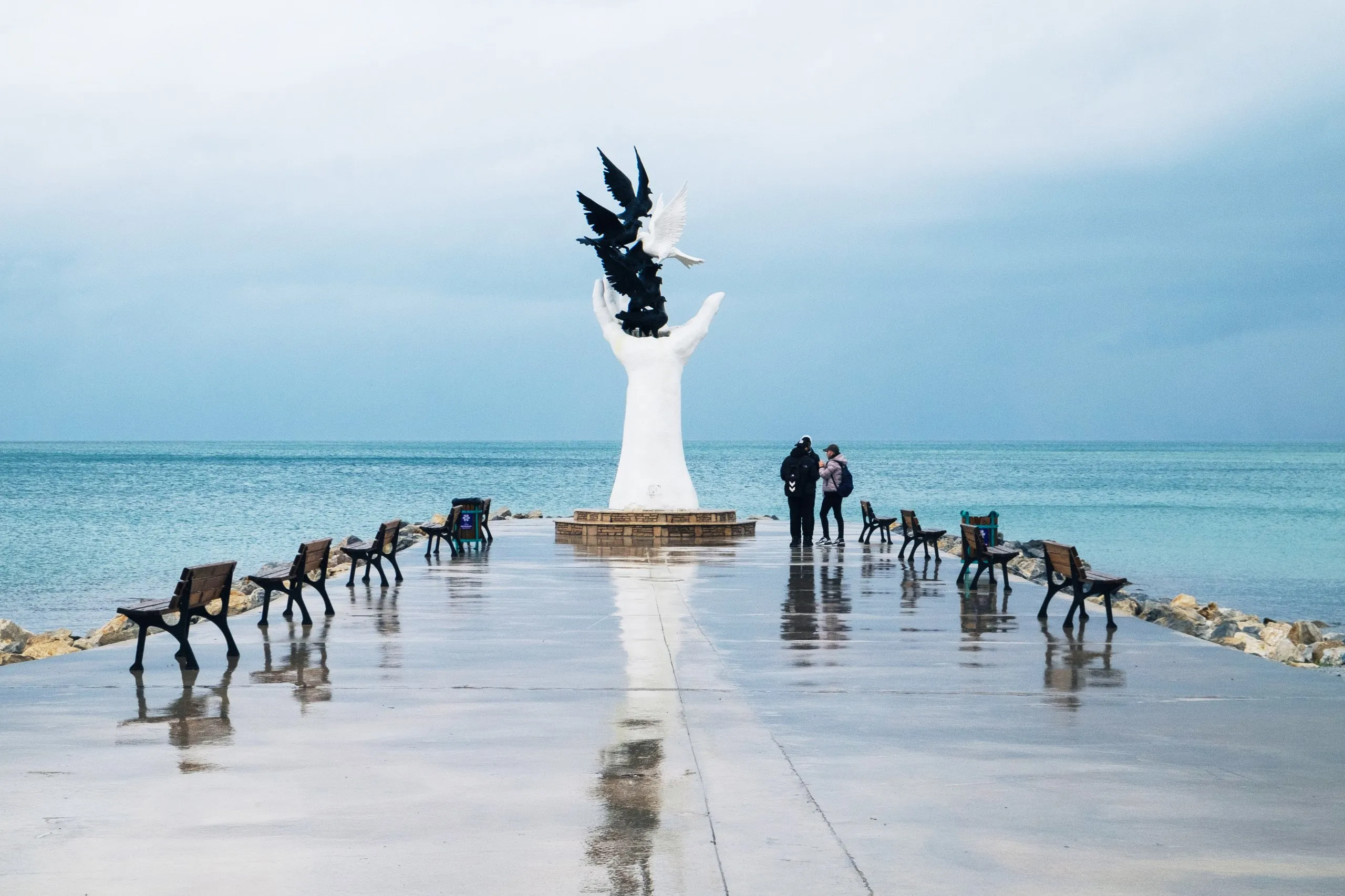 Kusadasi Hand Dove Monument