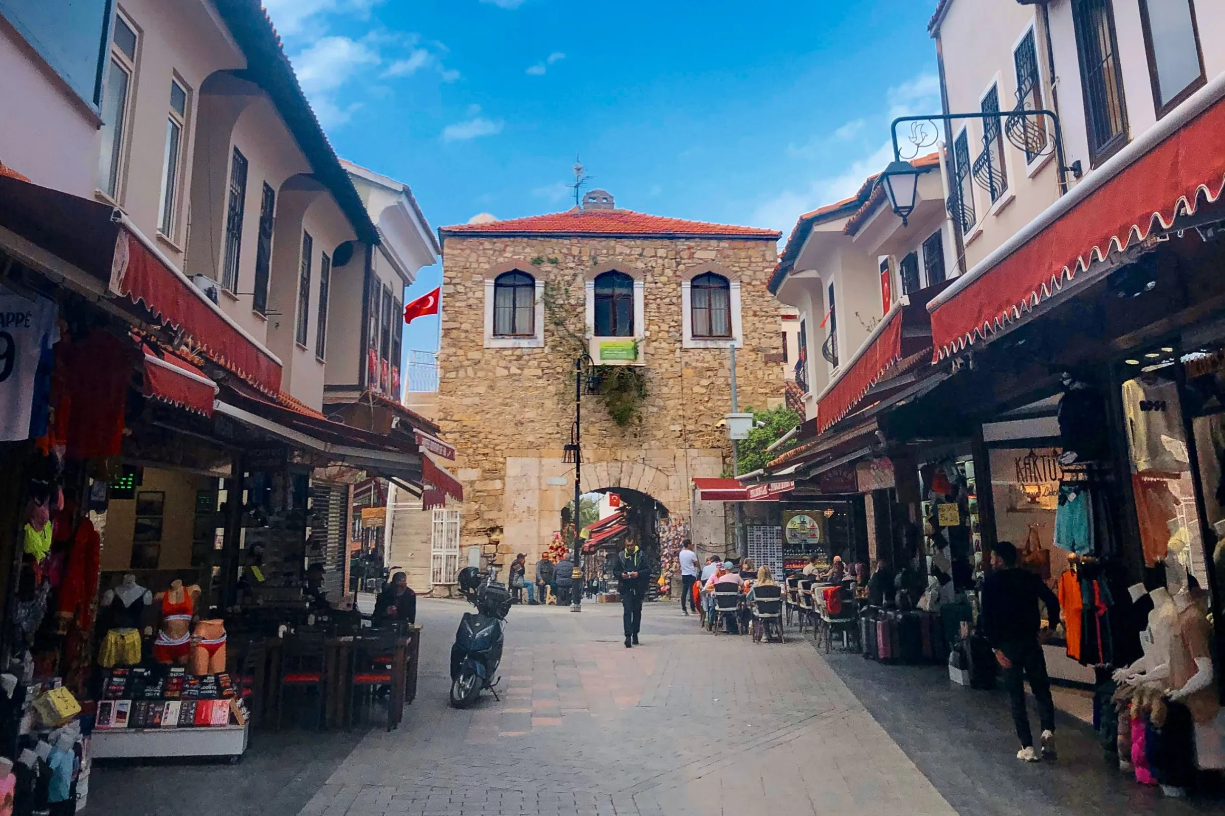 Kusadasi Castle gates