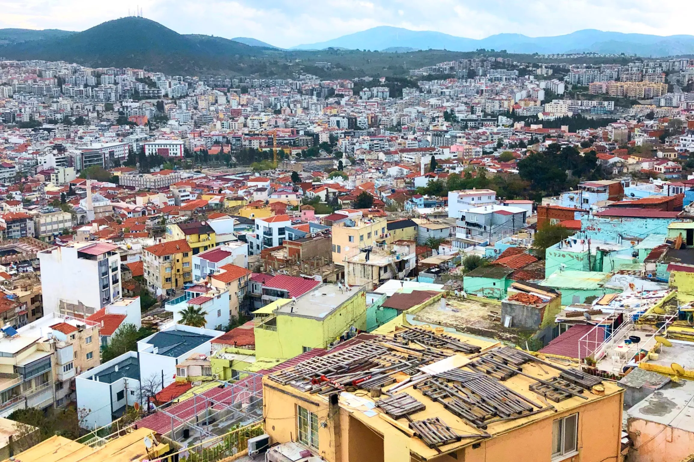 Kusadasi top view