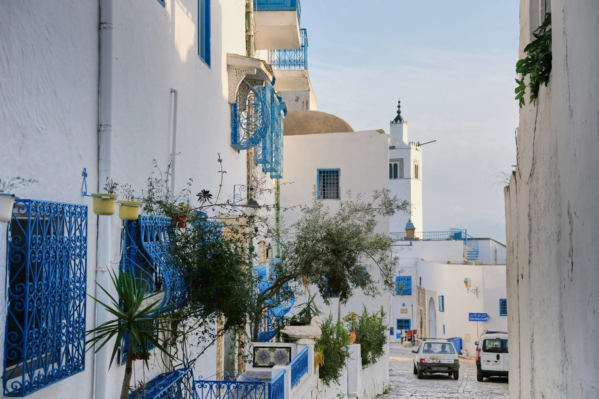 Sidi Bou Said street