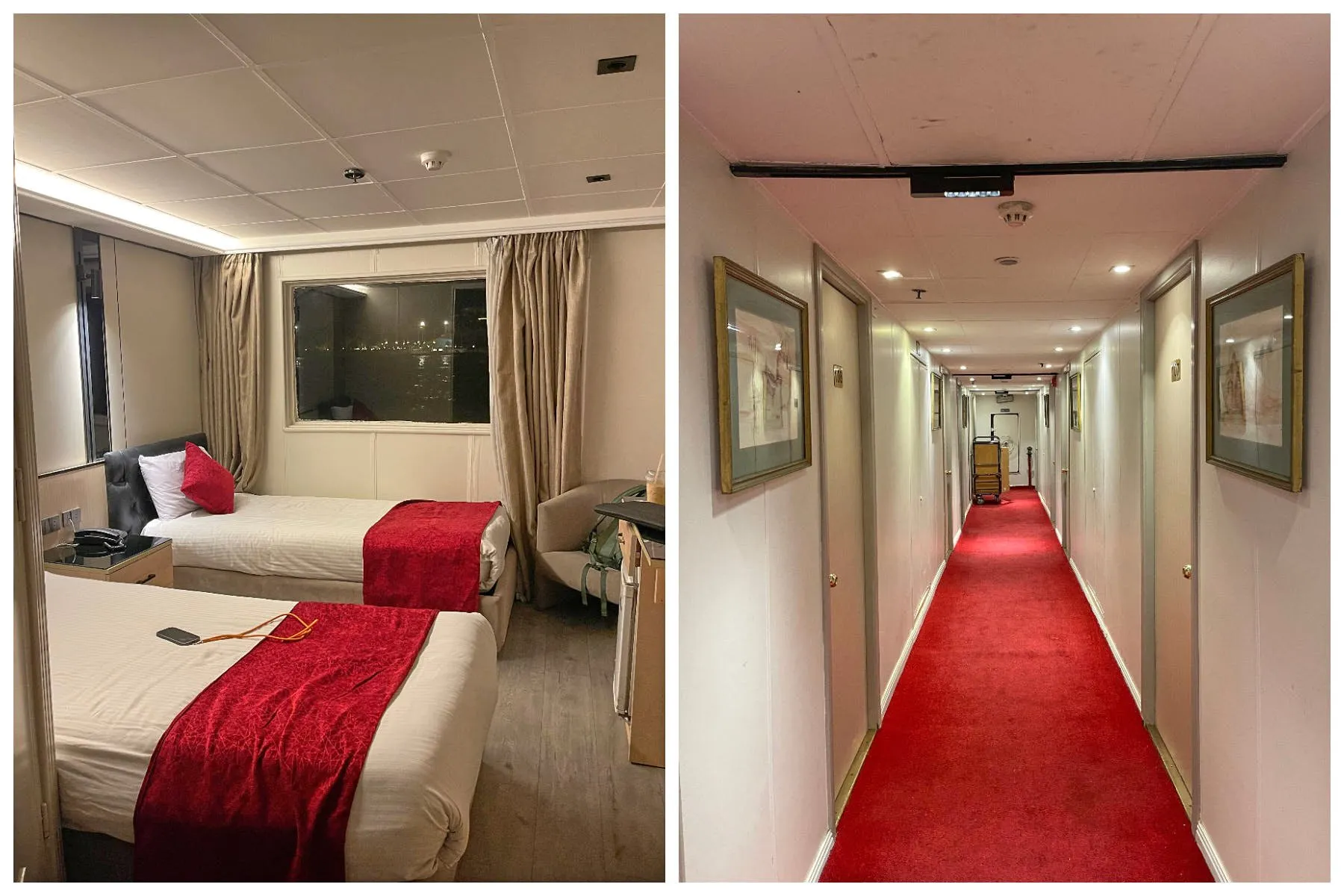 Cruise lower cabin