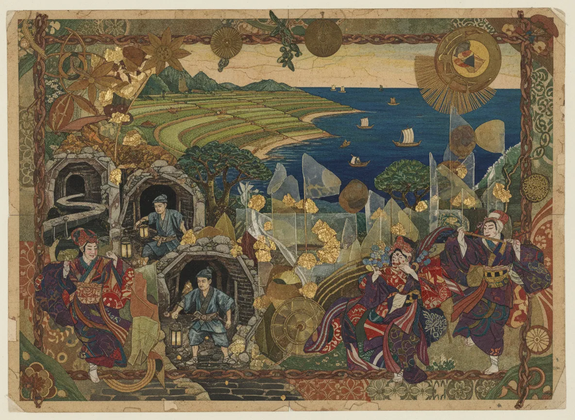 Sado Island Gold Mines