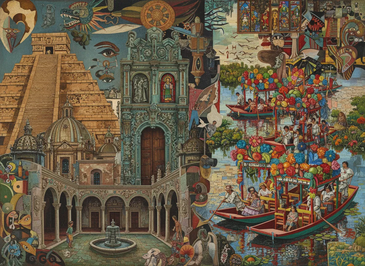Cover image of Historic Centre of Mexico City and Xochimilco