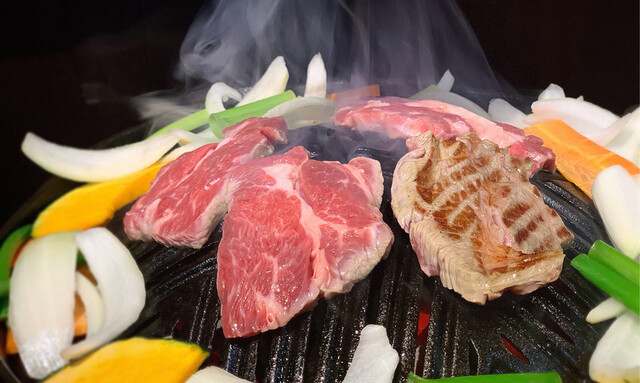 Genghis Khan Daikokuya Gochome ten: Lamm vom Holzkohlegrill — 1