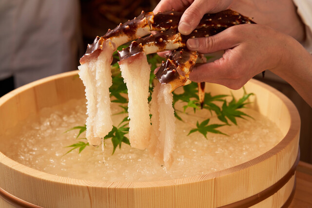 Canigene Kita no Hanare: Privates Kaiseki mit lebender Krabbe — 1
