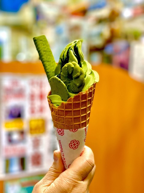 Cha no Ikedaya: Intensives Matcha-Softeis & Tee — 5