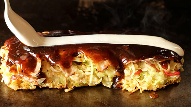 Okonomiyaki Imari Ebisu: Okonomiyaki im modernen und Hiroshima-Stil — 3