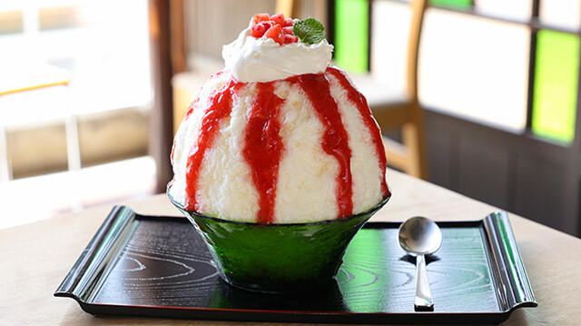 Wa kitchen Kanna: kunstvolles Kakigori-Schabeis — 1
