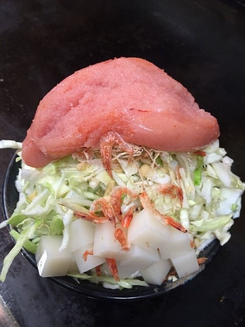 Tsukishima Monja Moheji Honten: Klassisches Monjayaki, am Tisch zubereitet — 1