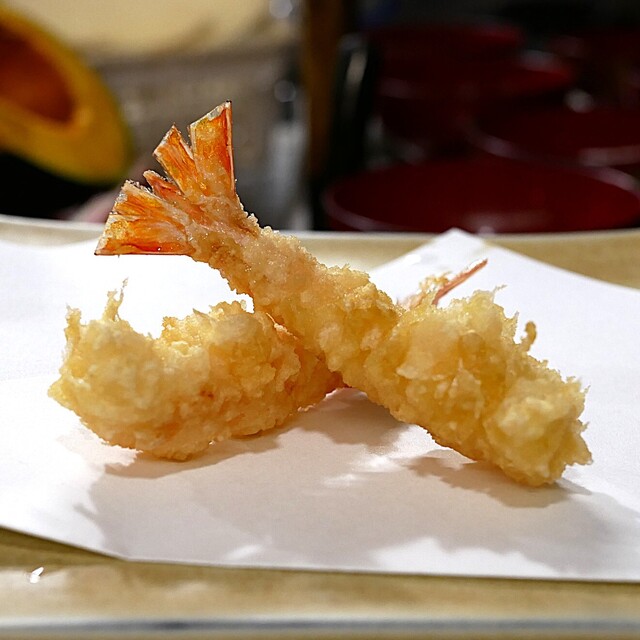 Izutsu: Tempura aus lebenden Meeresfrüchten am Tresen — 4