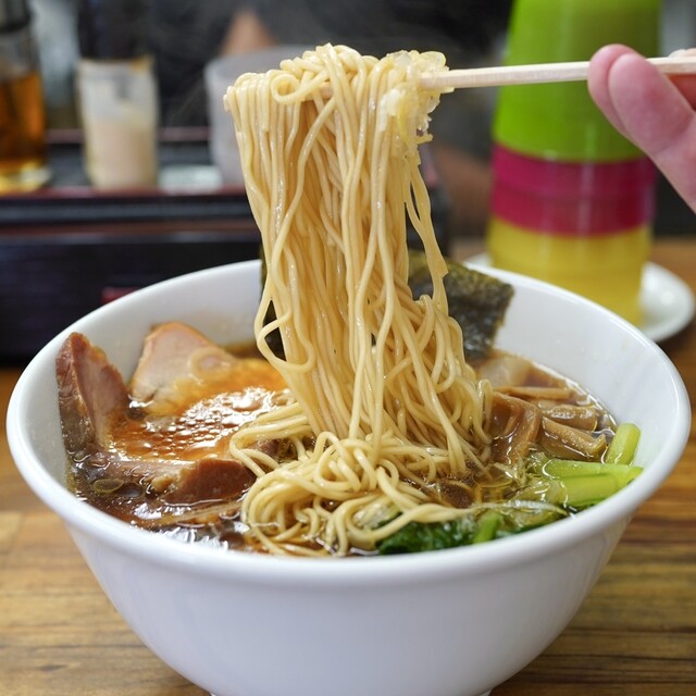 Raamen Mu: Hühner-Shoyu-Ramen an der Theke — 2