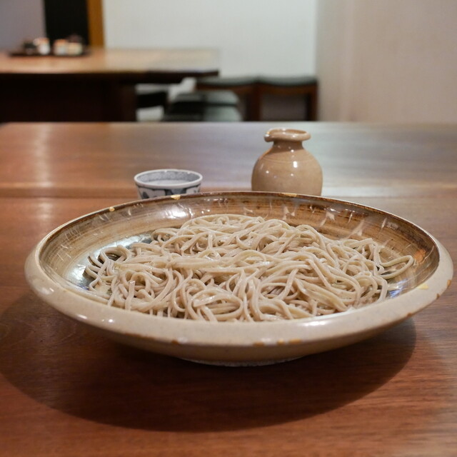Sanjiro: handgeschnittene Zaru-Soba als festes Mittagsmenü — 1