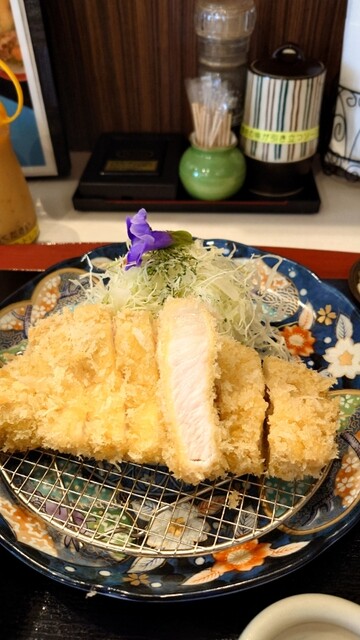 Ton Kara Ten: weißes Tonkatsu und Oyakodon vom Kampfhahn — 2