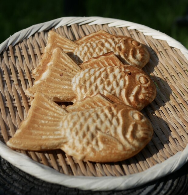 Taiyaki Murasakiya: Taiyaki einzeln aus der Eisenform — 5