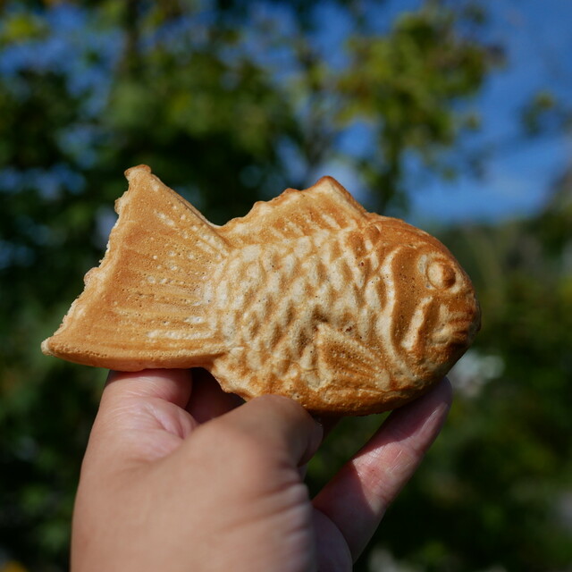 Taiyaki Murasakiya: Taiyaki einzeln aus der Eisenform — 2