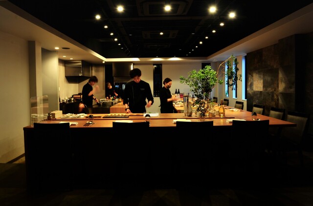 Honjin: französische Menüs am Teppan-Tresen — 5