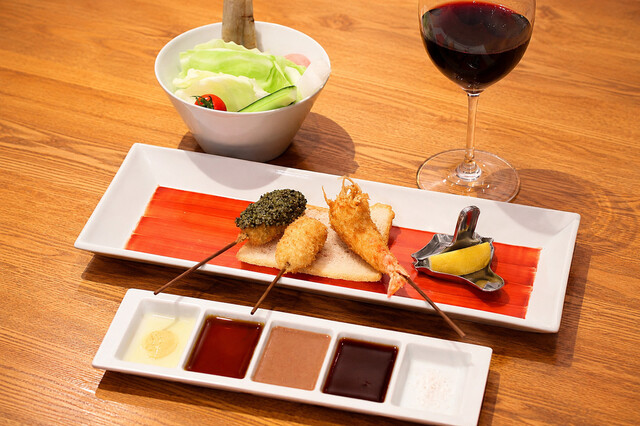 Rokukaku tei: Kushikatsu-Omakase der Spitzenklasse — 1