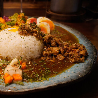 BOTANI:CURRY: theatralische Curry-Teller in Osaka — 1