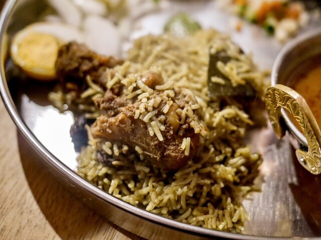 Diamond Biryani: auf Bestellung gekochtes Hyderabadi-Biryani — 3