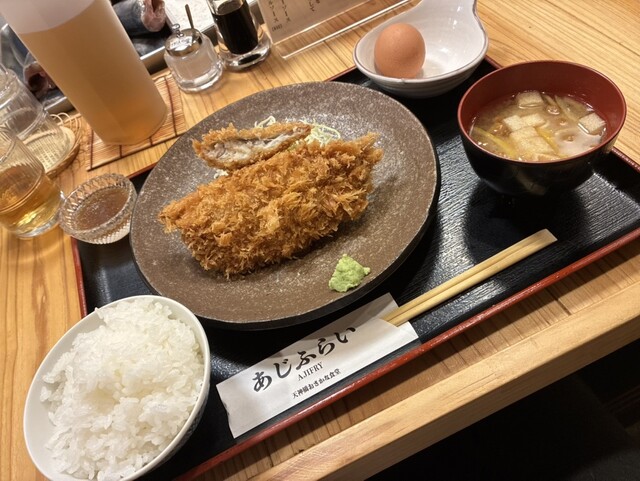 Tenjinbashi Osakana Shokudo: meisterhaft frittierte Aji — 1