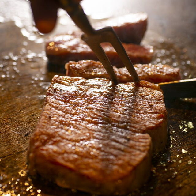 Daiei: Zwangloses Kobe-Rind-Teppanyaki — 2