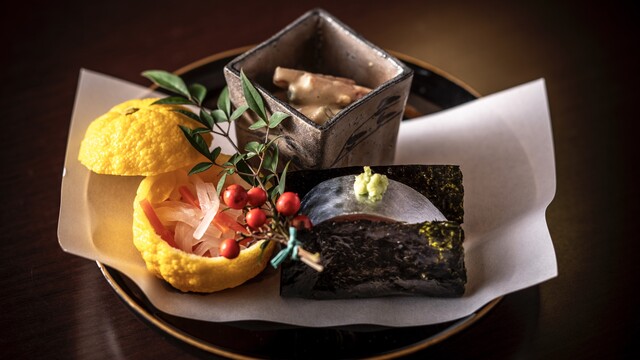 Konishi Ya: Vater-Sohn-Kaiseki in Sanda — 1