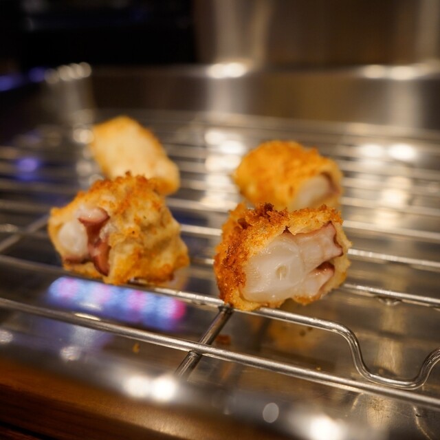 Kushi Katsu Hitokuchi: raffinierte Meeresfrüchte-Spieße — 4