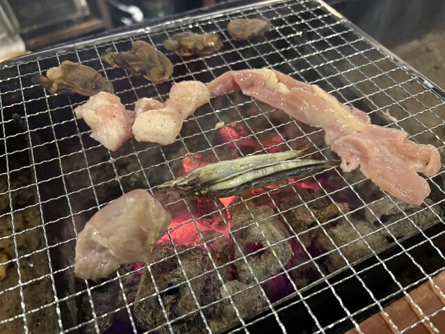 Robata Kaminari Bashi: Counter-style Charcoal Grill — 1
