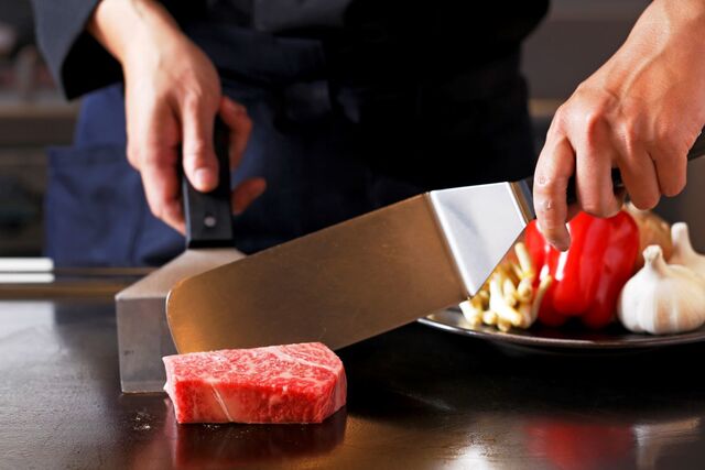 Teppanyaki Hiyori: Kyushu-Wagyu vom Teppan-Grill — 1