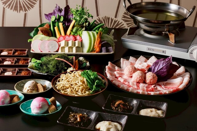 Mitsuhisa Honke: Shabu-Shabu vom Agu-Schwein als Menü — 3